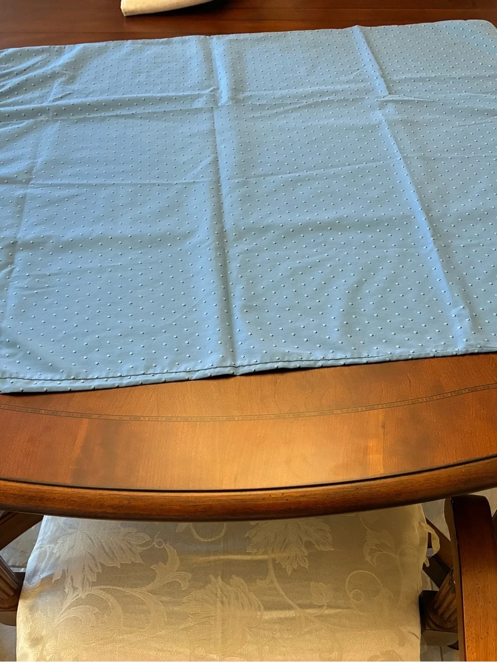 Vintage Fieldcrest Perfection King Percale Pillowcases (2) Blue W! White Border
